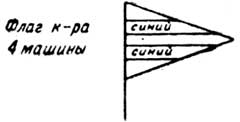 Флаг командира 4 машины