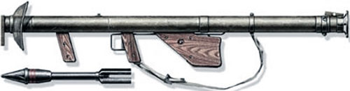 Базука M1A1 с гранатой M6A1