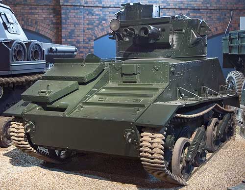 Mk VI относился к малым танкам по советской классификации танк Mk VI