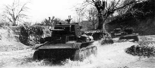 танк танк Mk VII Тетрарх