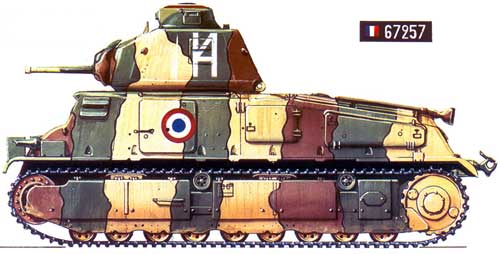 Французский средний танк Somua S35 Somua S35 танк