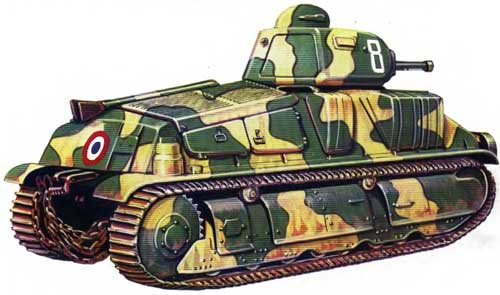 Французский танк Somua S35 танк Somua S35