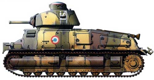 средний танк средний танк Somua S35