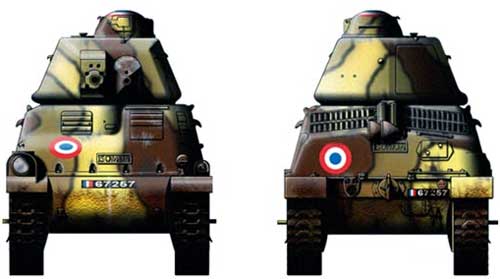 Французский средний танк S35 танк Somua S35