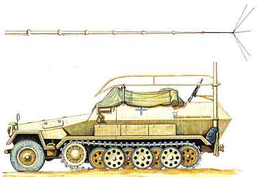 Бронетранспортер Sd.Kfz. 251/3 Ausf.B Бронетехника вермахта