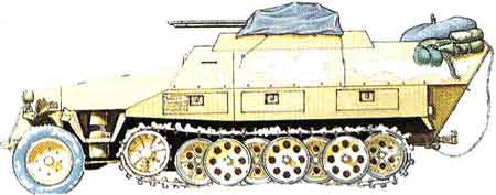 Бронетранспортер Sd.Kfz. 251/21 Ausf.D Бронетранспортер