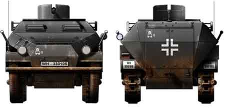 Бронетранспортер Sd.Kfz. 251/1 Ausf.A Бронетранспортеры Германии