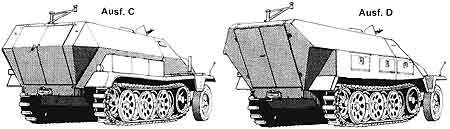 Бронетранспортеры Sd.Kfz. 251 германская бронетехника