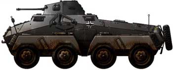 Sd.Kfz.231 (8-rad) Бронеавтомобиль