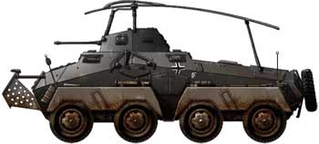 Sd.Kfz.232 (FU) (8-rad) Бронеавтомобиль