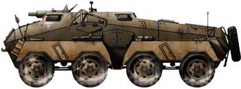 Sd.Kfz.233 (8-rad) Бронеавтомобиль