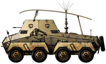 Sd.Kfz.263 (8-rad) Бронеавтомобиль