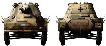 Sd.Kfz.234/2 Puma Бронеавтомобиль