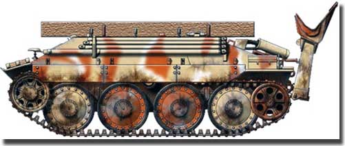 Ремонтно-эвакуационная машина Bergerpanzer 38 Ремонтно-эвакуационная машина Bergerpanzer 38.