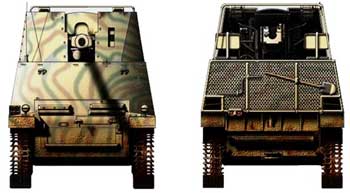 противотанковое орудие Sd.Kfz.132 Marder II Ausf.D/E (Sf)