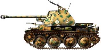 Sd.Kfz.138 Marder III Ausf.H самоходка