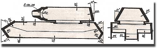 Схема бронирования танка 