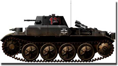 Танк Flammpanzer II Flamingo