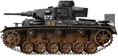 c 50-мм KwK 38 L/42 Танк PzKpfw III Ausf. J