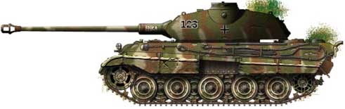 С башней Порше Tiger II