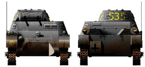Танк Sd.Kfz. 101 Pz.Kpfw I Ausf. A. Танк Pz I