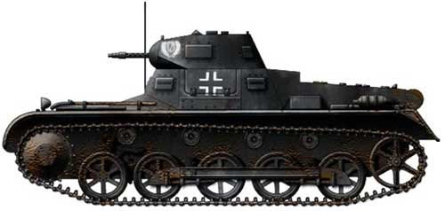 Танк Sd.Kfz. 101 Pz.Kpfw I Ausf. B. Танк Sd.Kfz. 101 Pz.Kpfw I Ausf. B.