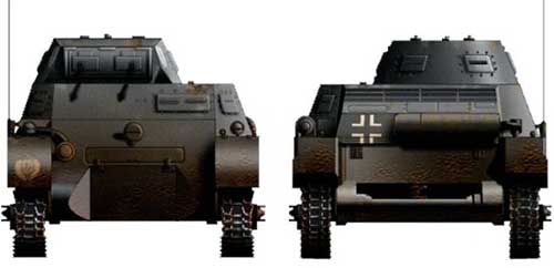 Танк Sd.Kfz. 101 Pz.Kpfw I Ausf. B. Танк Sd.Kfz. 101 Pz.Kpfw I Ausf. B.