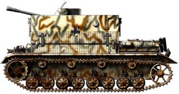 Flakpanzer auf Fgst Pz.Kpfw IV Mobelwagen (3.7 cm) зенитка