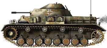 Leichter Flakpanzer auf Fgst Pz.Kpfw IVI3 Kugelblitz бронетехника германии