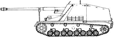 Nashorn Бронетехника германии второй мировой