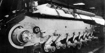 Ходовая часть Panzerjager V Jagdpanther конструкция ягдпантеры
