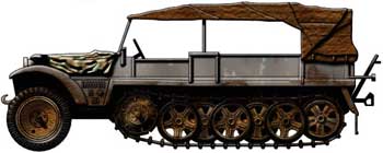 тягач Sd.Kfz. 10