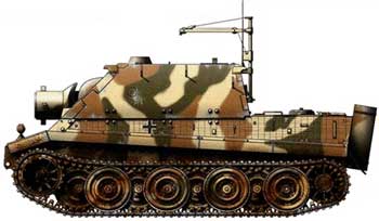 Штурмтиг - германская самоходная артиллерийская установка Sturmtiger