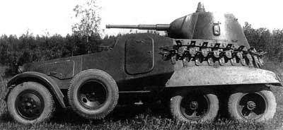 Пушечный бронеавтомобиль БА-11 Бронетехника СССР Второй мировой войны