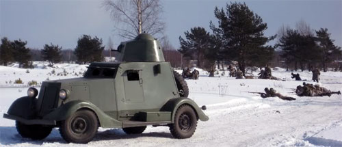 Бронеавтомобиль БА-20 Бронеавтомобиль БА-20