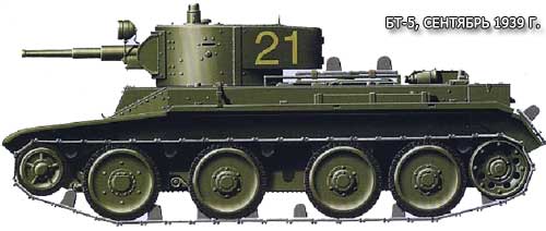 Танк Танк БТ-5