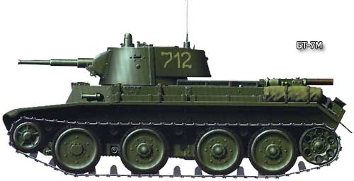 танк БТ-7М танк БТ-7М