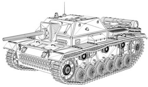 Самоходно-артиллерийская установка СУ-76И была принята на вооружение под обозначением СУ С-1 Самоходка СУ 76 И