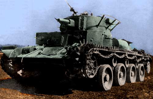 Эталонный образец Т-29. Цветное изображение выполнено из черно-белого pro-tank.ru Эталонный образец Т-29