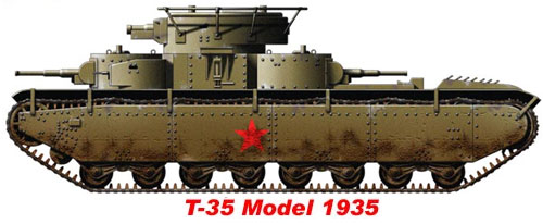 тяжелый танк Т-35