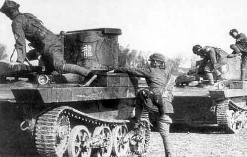 Vickecrs-Carden-Loyd amphibious tank на вооружении Армии Китая Vickecrs-Carden-Loyd amphibious tank