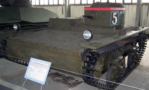 малый плавающий танк Т-38