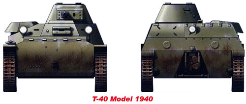 Танк Т-40