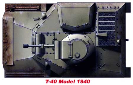 Танк Т-40