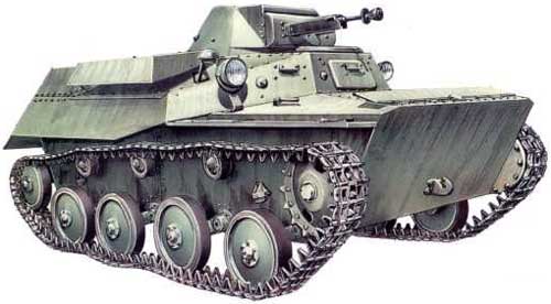 Разработан в 1939 году Танк Т-40