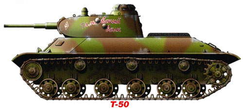 Танк Т-50 Танк Т-50
