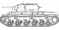 КВ-1 с экранами