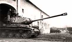 Танки ИС-2 в засаде Танки ИС-2