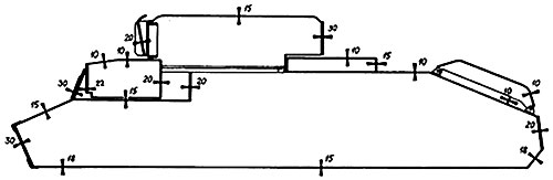 схема бронирования танка
