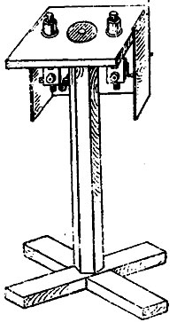 Рис. 34. Станок для тренировки в работе с оптическими прицелами